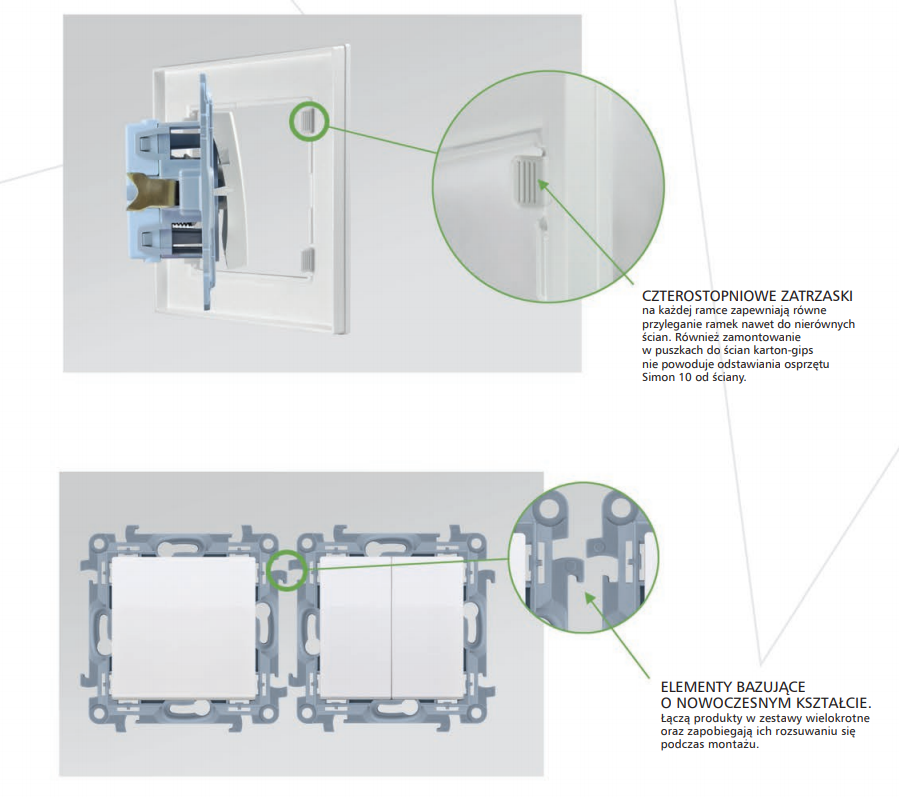 Simon 10 puszka natynkowa element rozszerzający